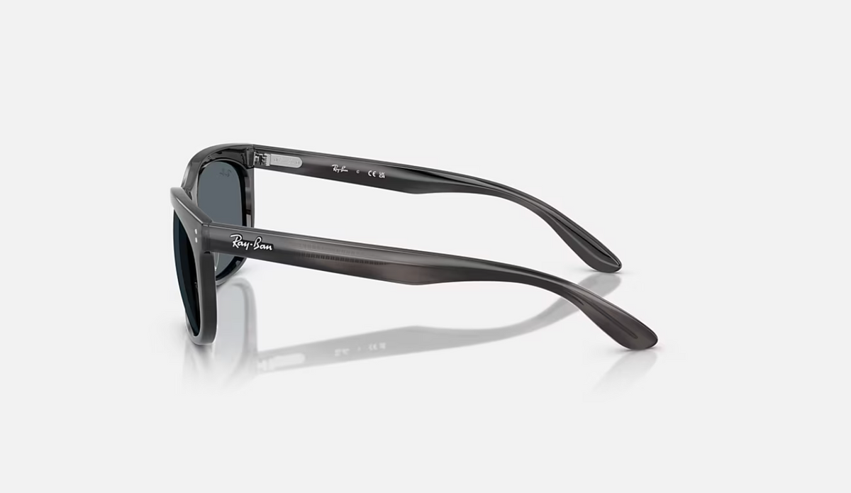 Ray-Ban Balorette RB2389F Striped Gray Sunglasses