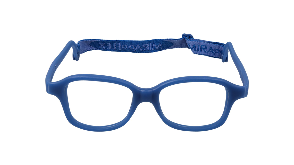 MIRAFLEX KIDS EYEGLASSES - MIKE 1 D 42-17 DARK BLUE