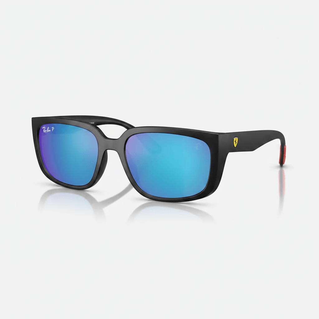 RAY-BAN RB4443M Scuderia Ferrari Collection Polarized - Zameel Optical
