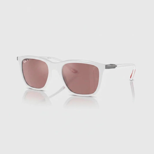 RAY-BAN RB4433M SCUDERIA FERRARI LECLERC SPECIAL EDITION 2024 POLARIZED+ – WHITE