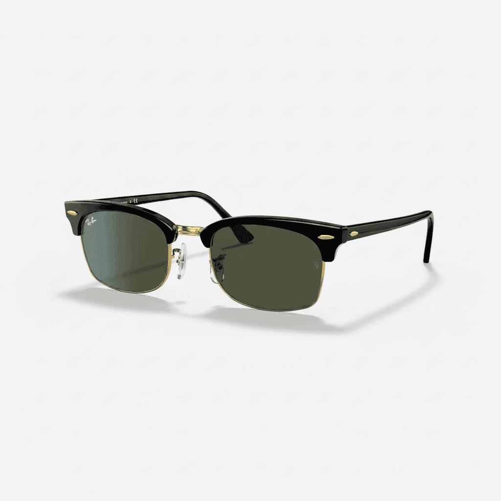 RAY-BAN RB3916 Clubmaster Square Legend Gold Black Sunglasses