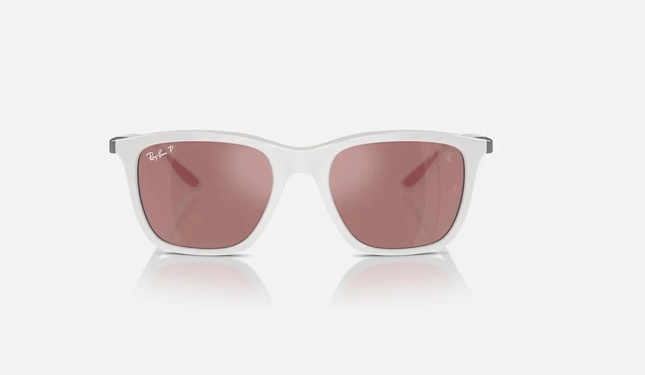 RAY-BAN RB4433M SCUDERIA FERRARI LECLERC SPECIAL EDITION 2024 POLARIZED+ – WHITE