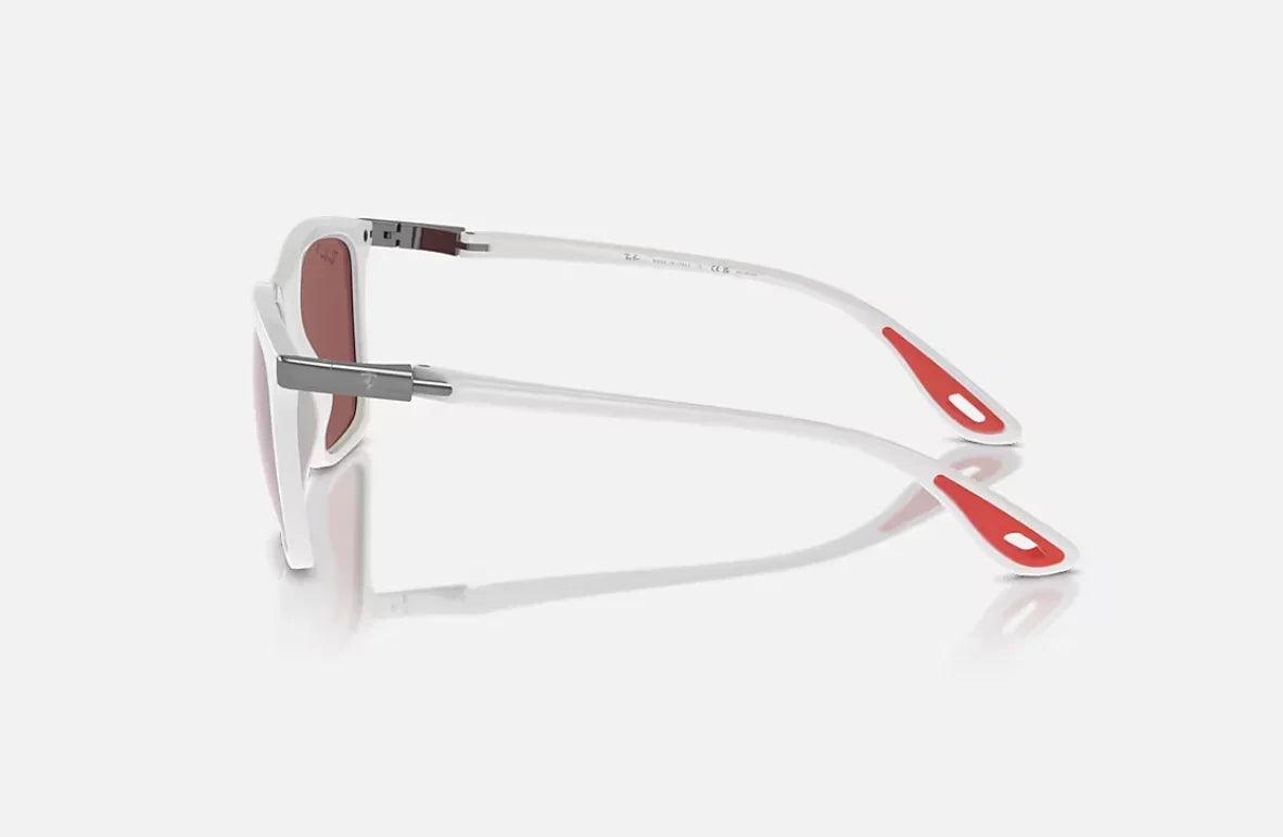 RAY-BAN RB4433M SCUDERIA FERRARI LECLERC SPECIAL EDITION 2024 POLARIZED+ – WHITE