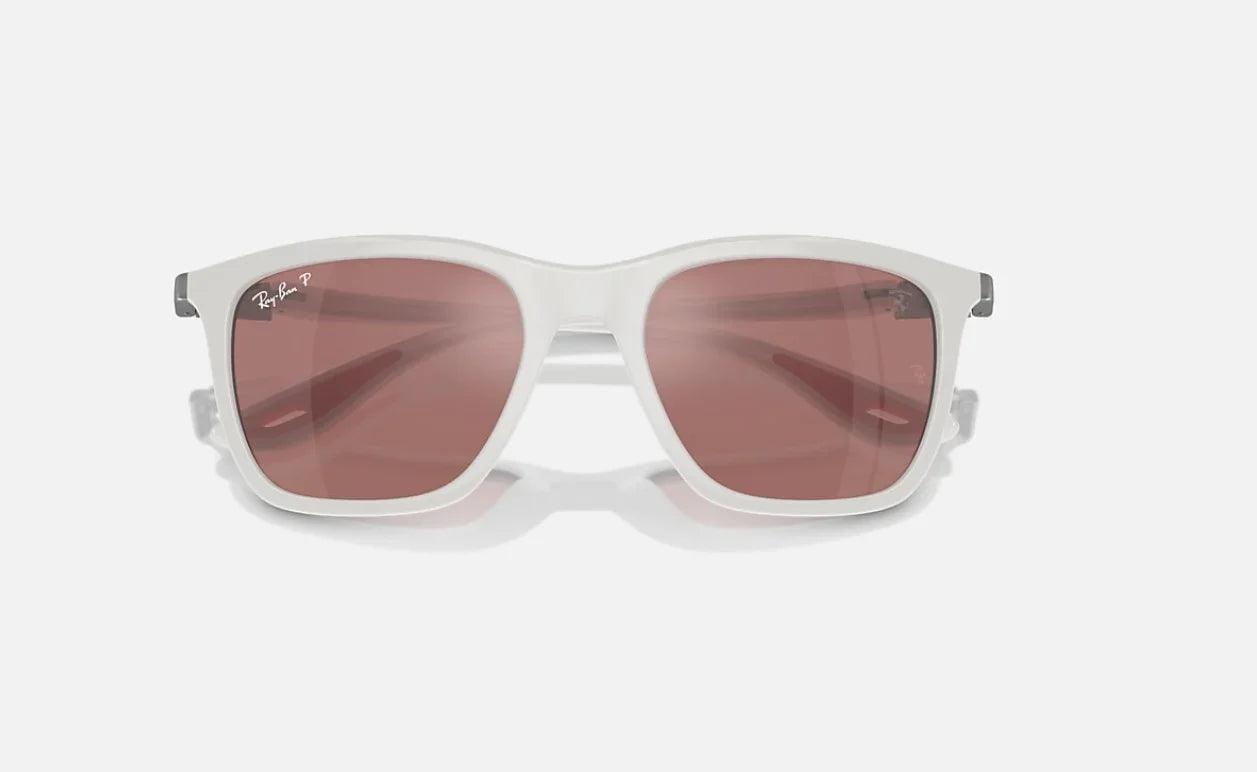 RAY-BAN RB4433M SCUDERIA FERRARI LECLERC SPECIAL EDITION 2024 POLARIZED+ – WHITE