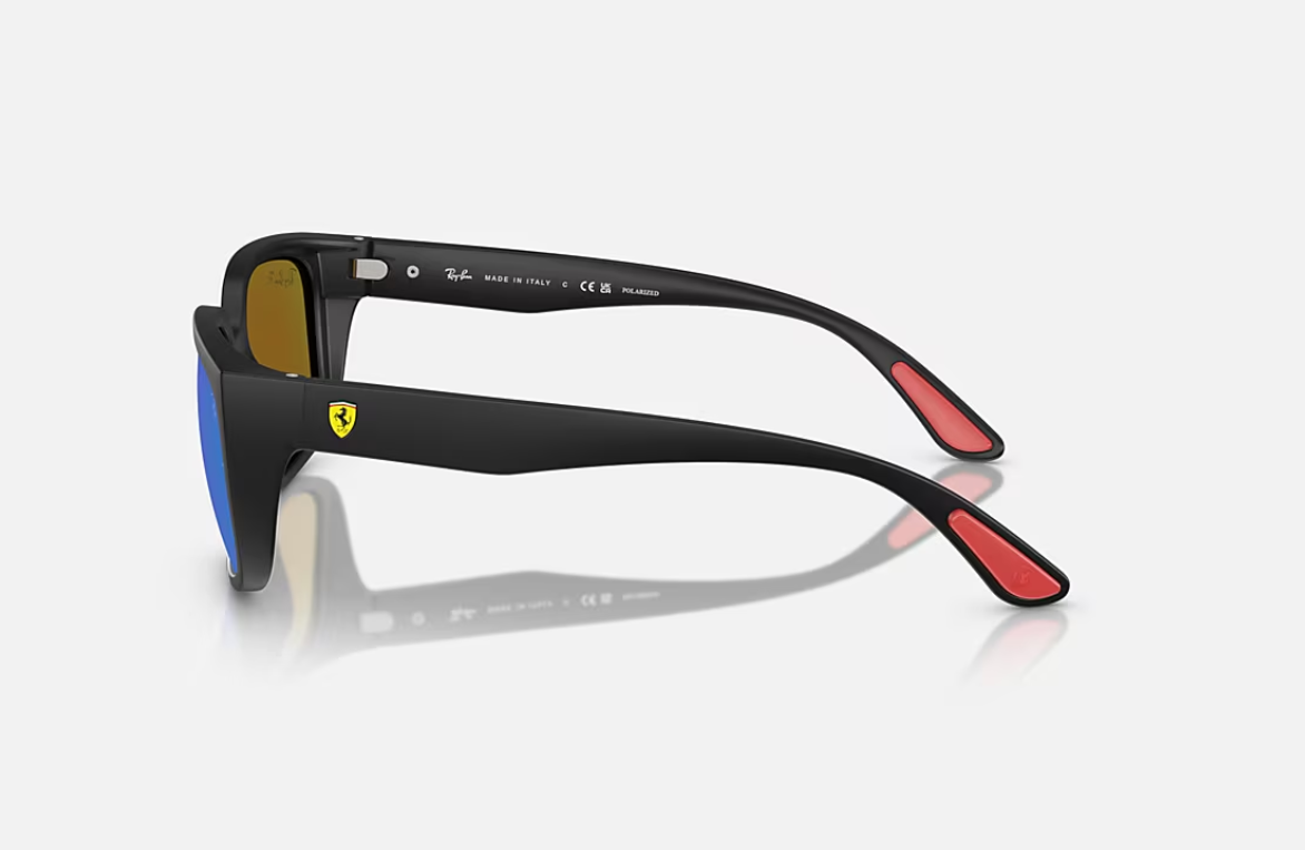 RAY-BAN RB4443M SCUDERIA FERRARI COLLECTION POLARIZED+ – BLACK