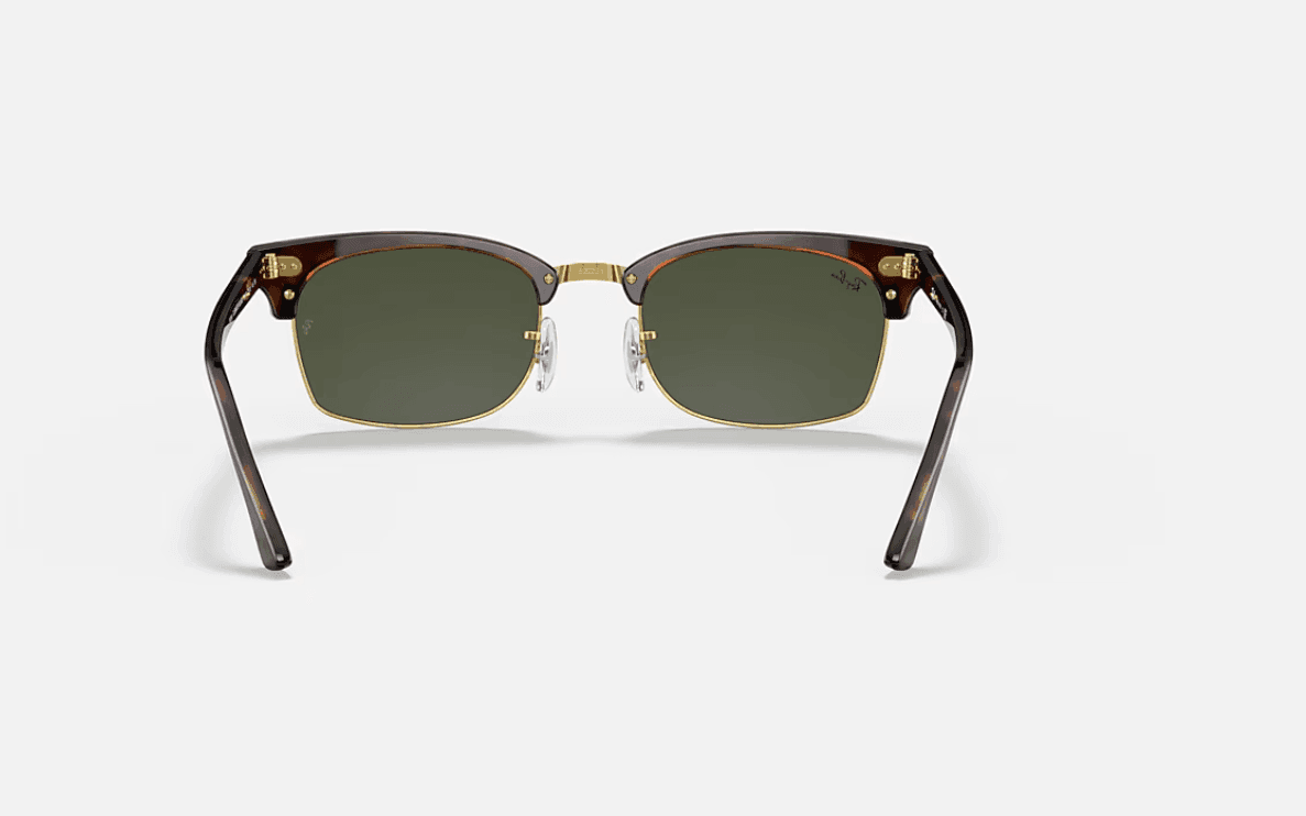 RAY-BAN RB3916 Clubmaster Square Legend Gold Tortoise Sunglasses