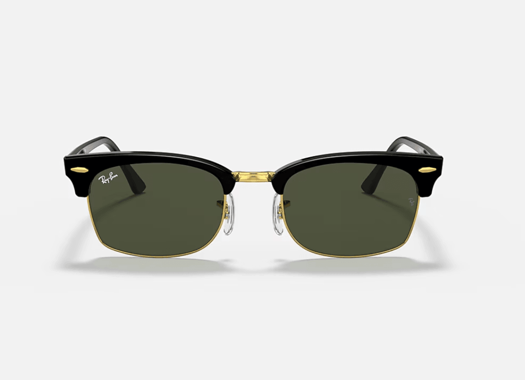 RAY-BAN RB3916 Clubmaster Square Legend Gold Black Sunglasses