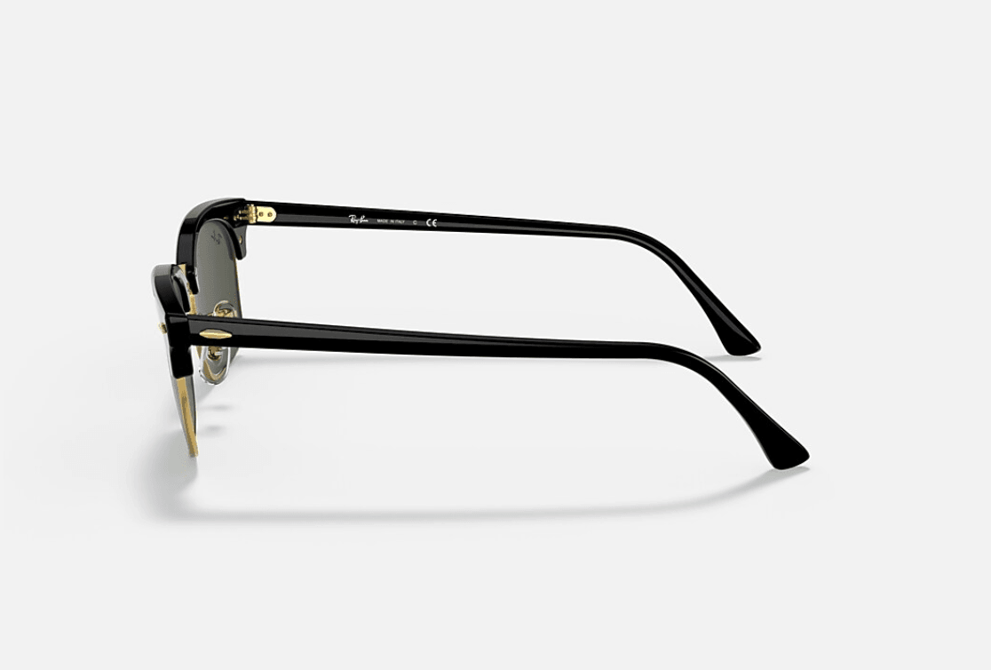 RAY-BAN RB3916 Clubmaster Square Legend Gold Black Sunglasses