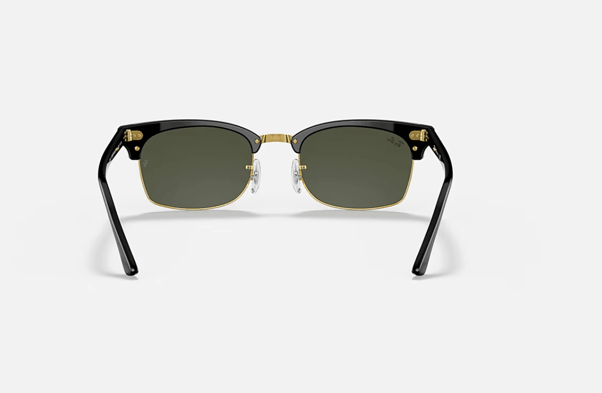 RAY-BAN RB3916 Clubmaster Square Legend Gold Black Sunglasses