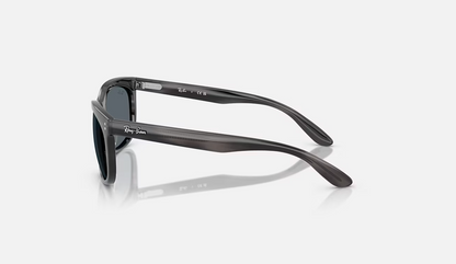 Ray-Ban Balorette RB2389F Striped Gray Sunglasses