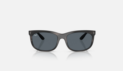 Ray-Ban Balorette RB2389F Striped Gray Sunglasses